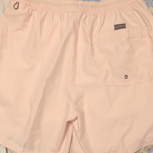 Women's Pink Drawstring Shorts - Picture 4 of 6
